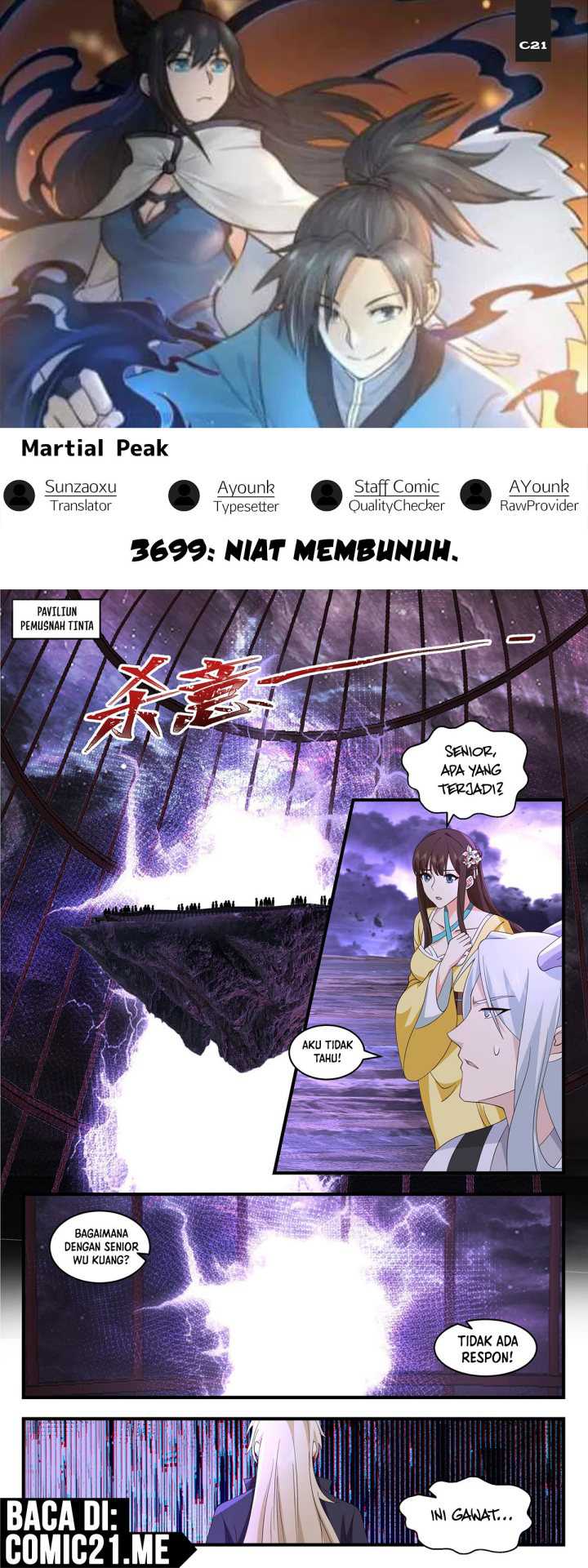 Komik Martial Peak Part 2 - Chapter 3699