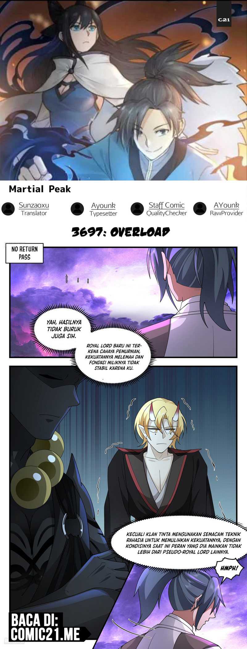 Komik Martial Peak Part 2 - Chapter 3697