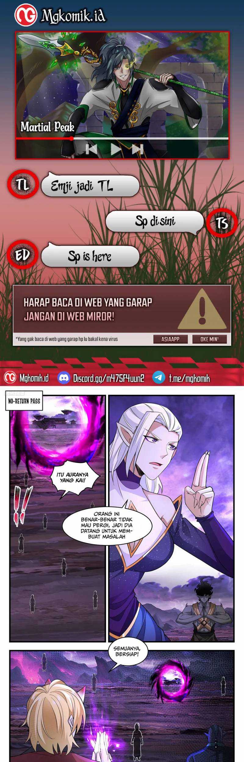 Komik Martial Peak Part 2 - Chapter 3695