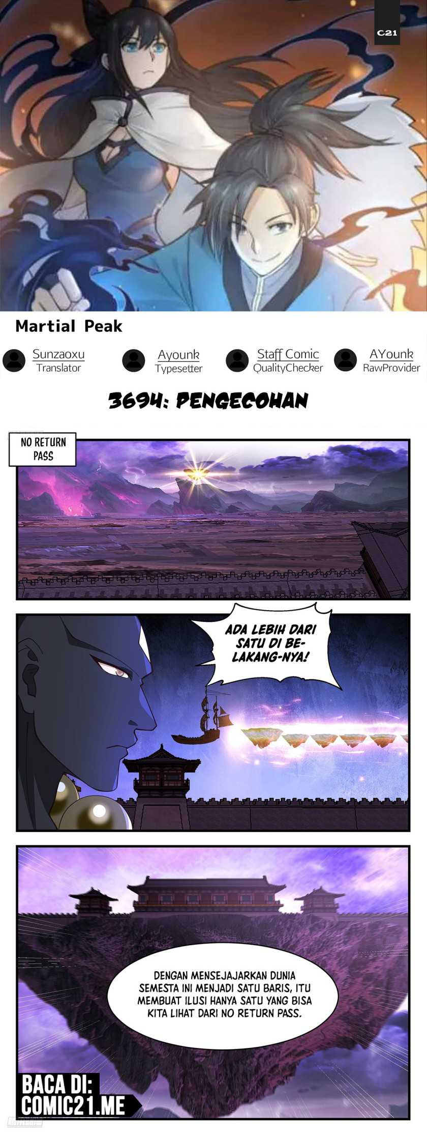 Komik Martial Peak Part 2 - Chapter 3694