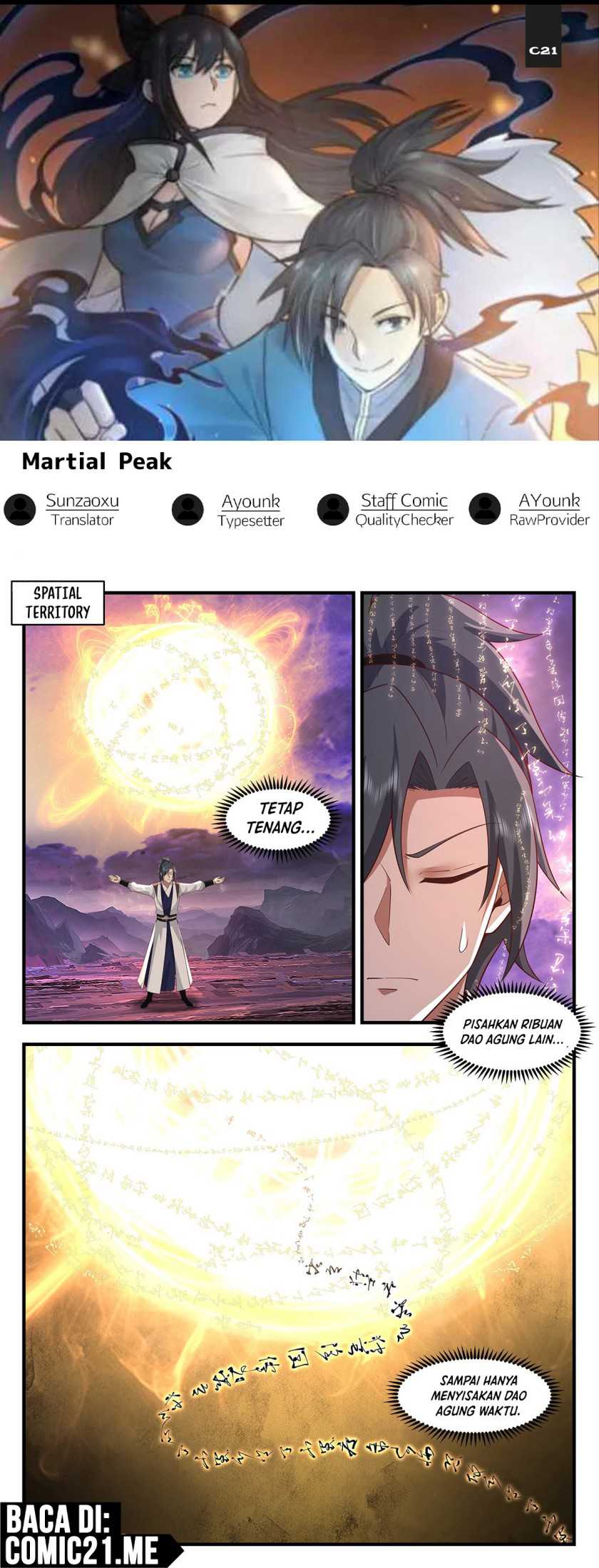 Komik Martial Peak Part 2 - Chapter 3693