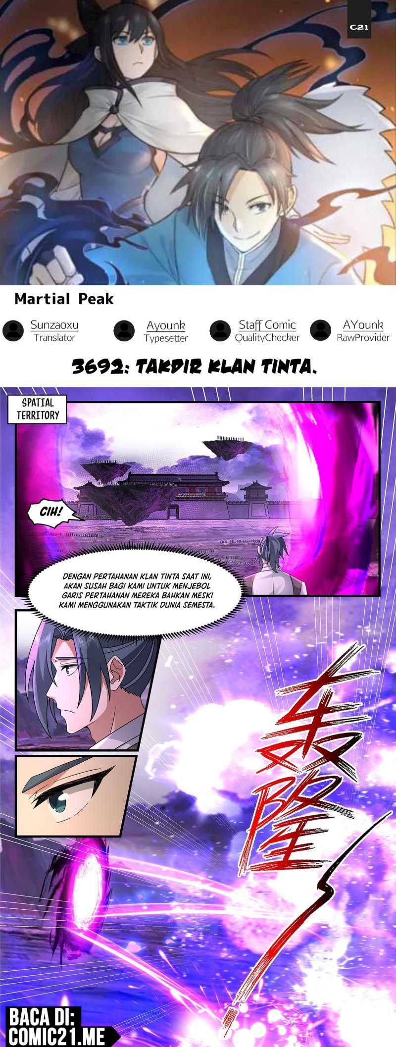 Komik Martial Peak Part 2 - Chapter 3692