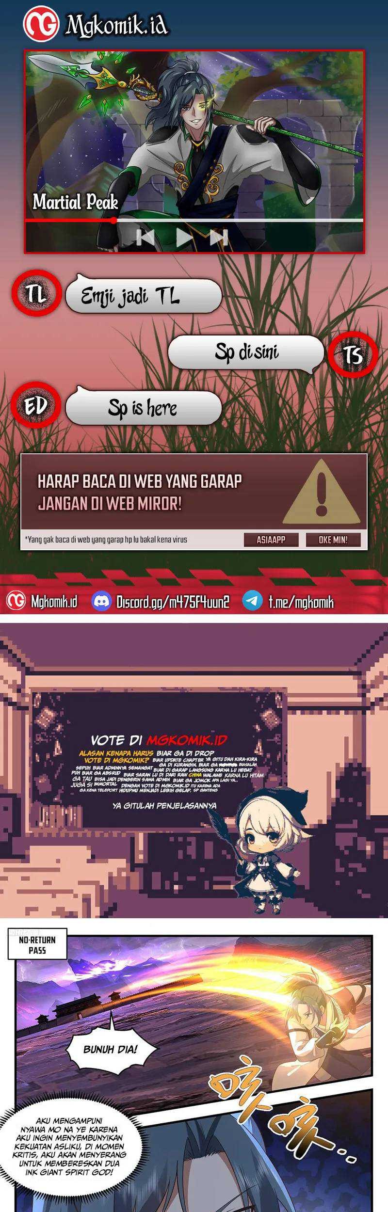 Komik Martial Peak Part 2 - Chapter 3686
