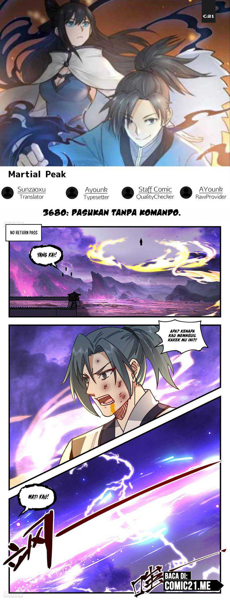 Komik Martial Peak Part 2 - Chapter 3680