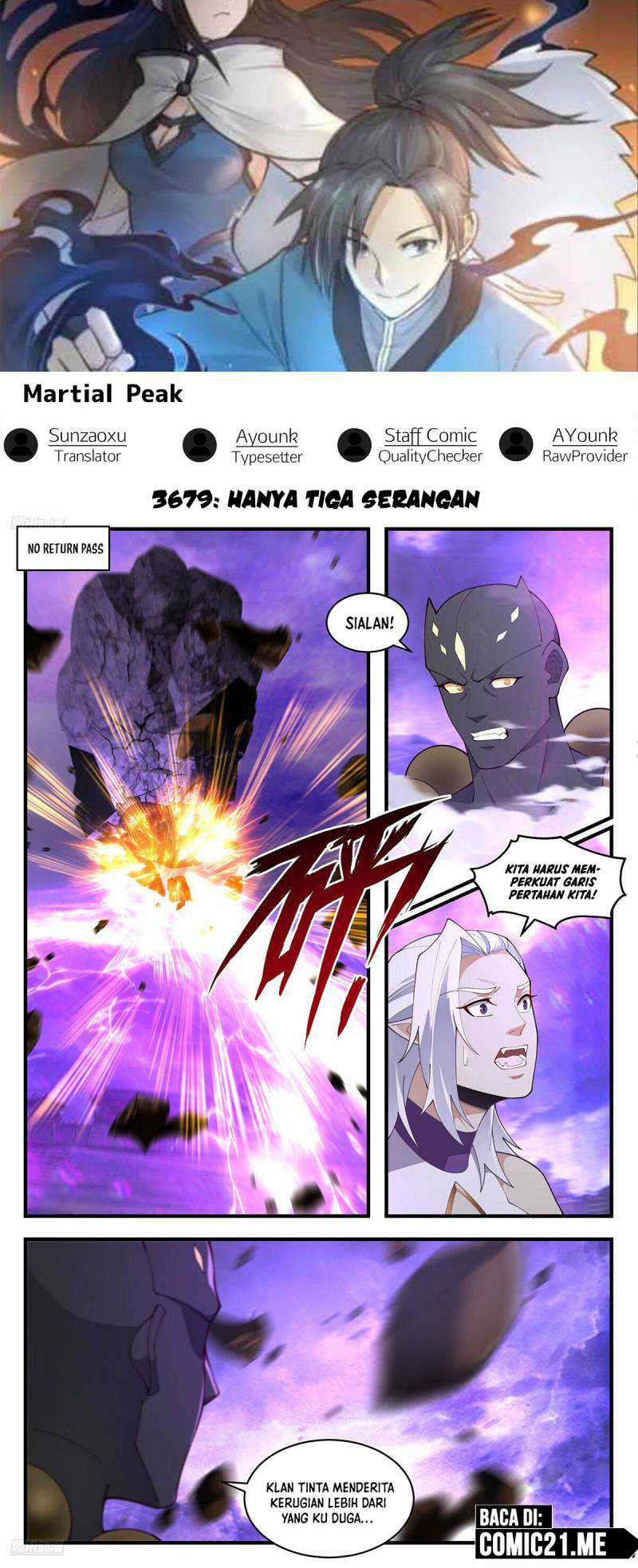 Komik Martial Peak Part 2 - Chapter 3679