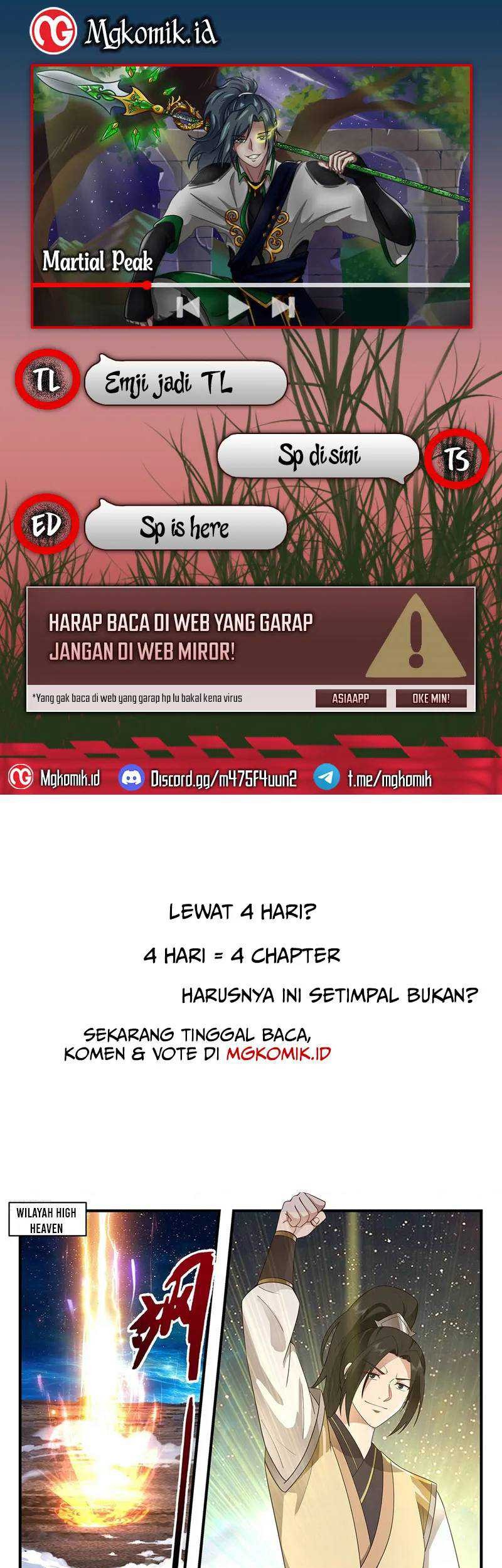 Komik Martial Peak Part 2 - Chapter 3668