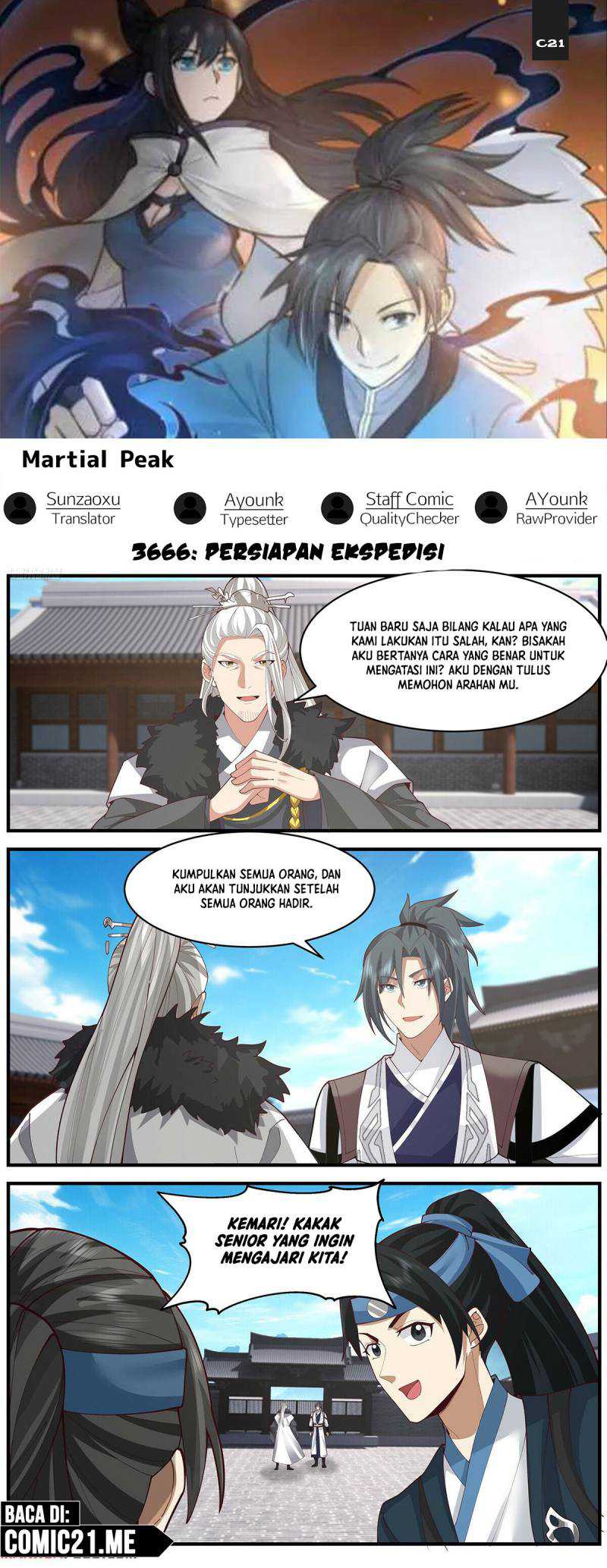 Komik Martial Peak Part 2 - Chapter 3666