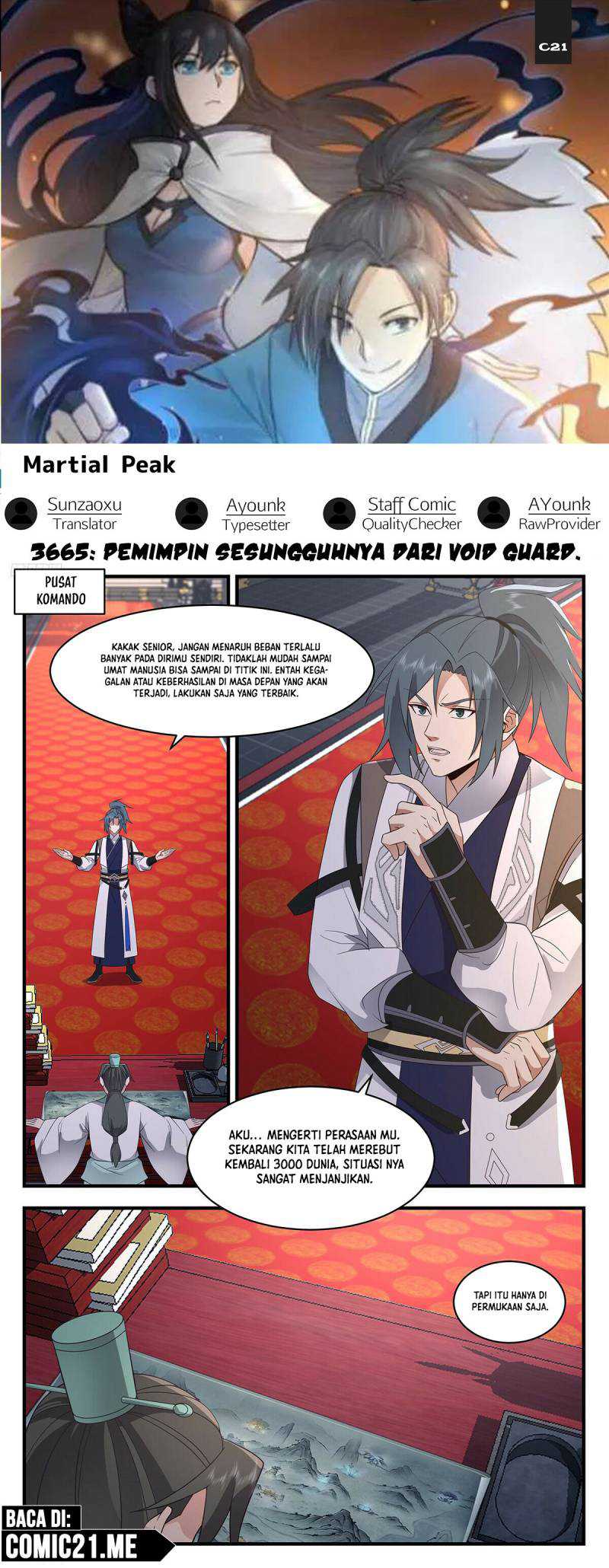 Komik Martial Peak Part 2 - Chapter 3665