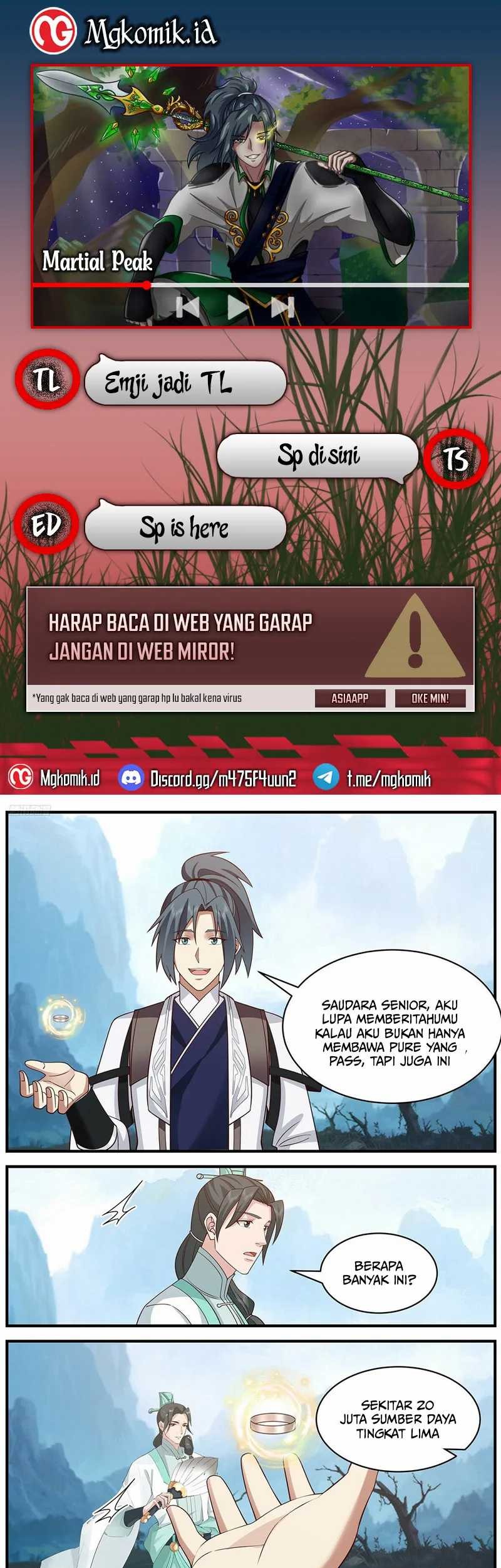Komik Martial Peak Part 2 - Chapter 3657