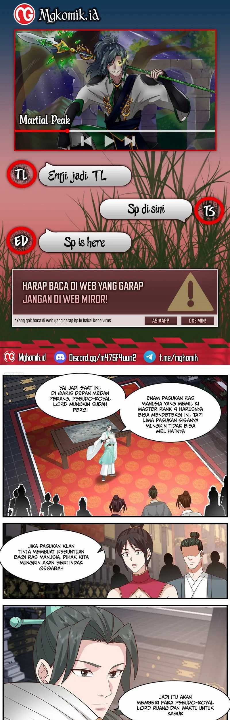 Komik Martial Peak Part 2 - Chapter 3655