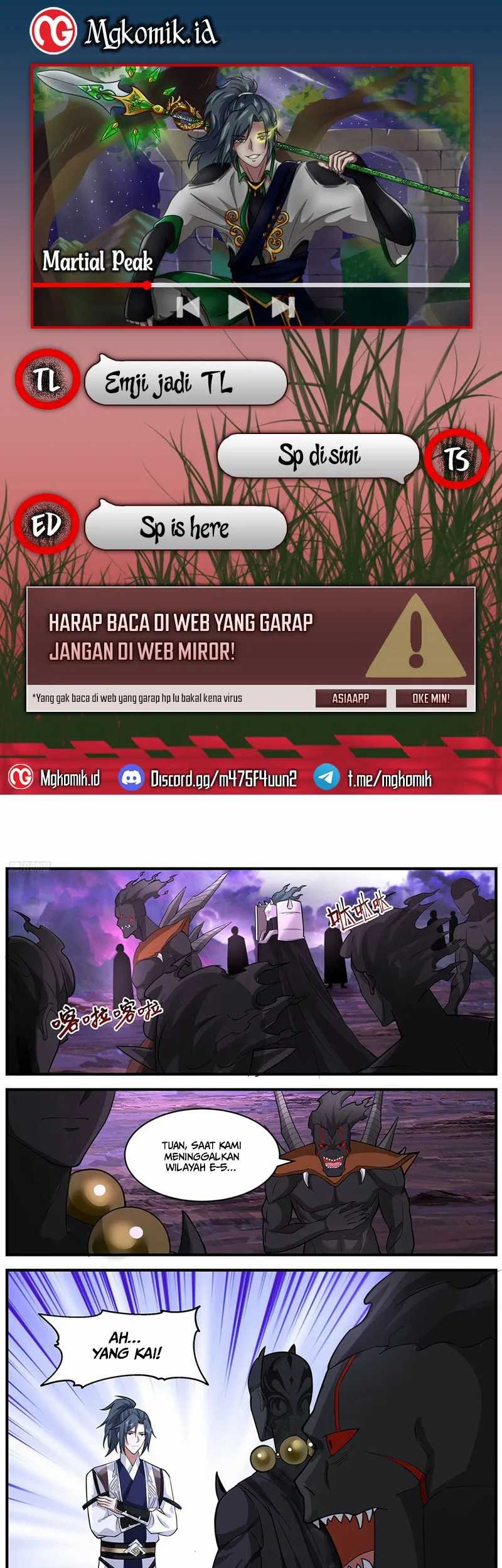Komik Martial Peak Part 2 - Chapter 3653