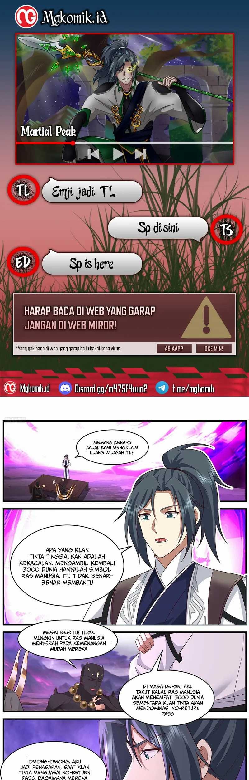 Komik Martial Peak Part 2 - Chapter 3652
