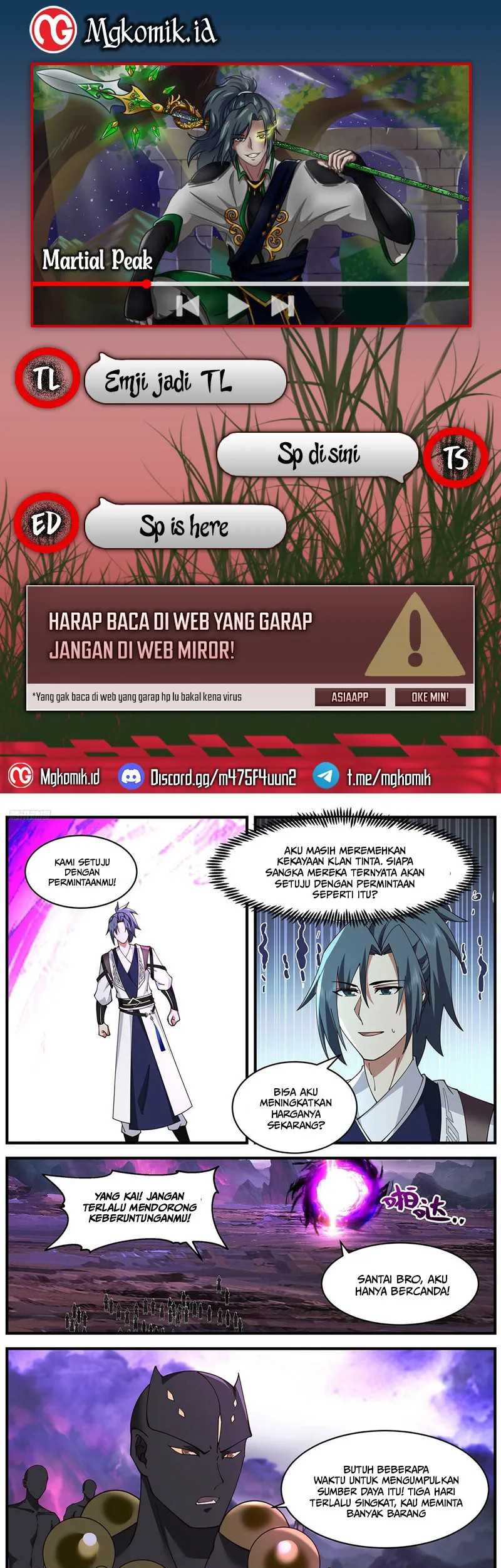 Komik Martial Peak Part 2 - Chapter 3651