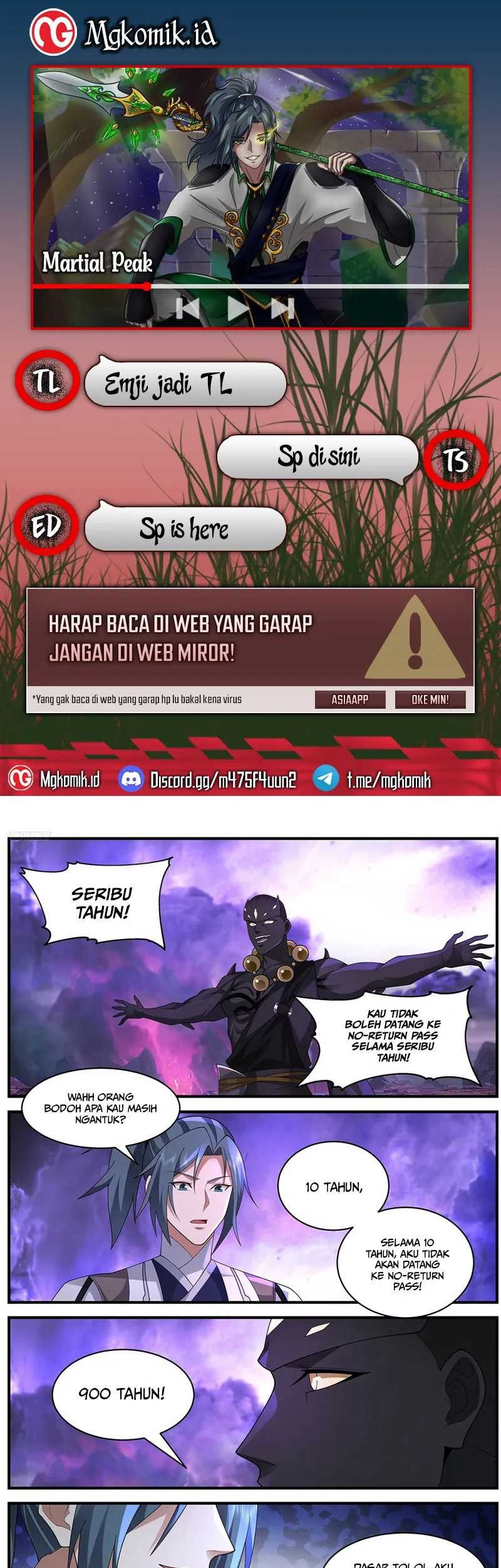Komik Martial Peak Part 2 - Chapter 3648
