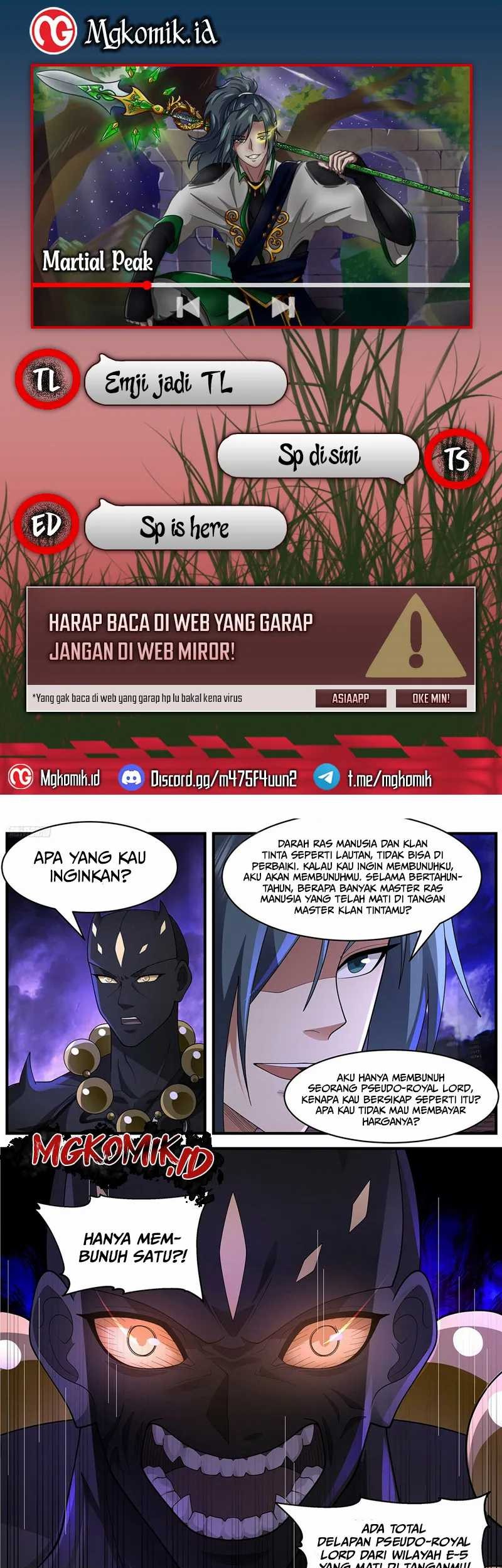Komik Martial Peak Part 2 - Chapter 3647
