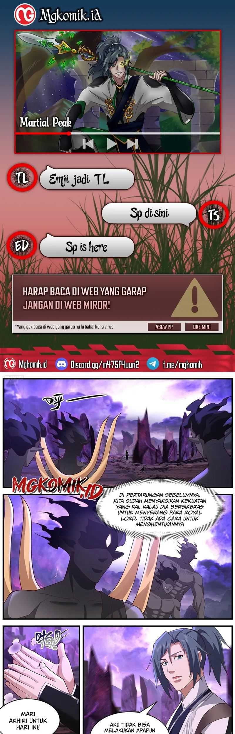 Komik Martial Peak Part 2 - Chapter 3643