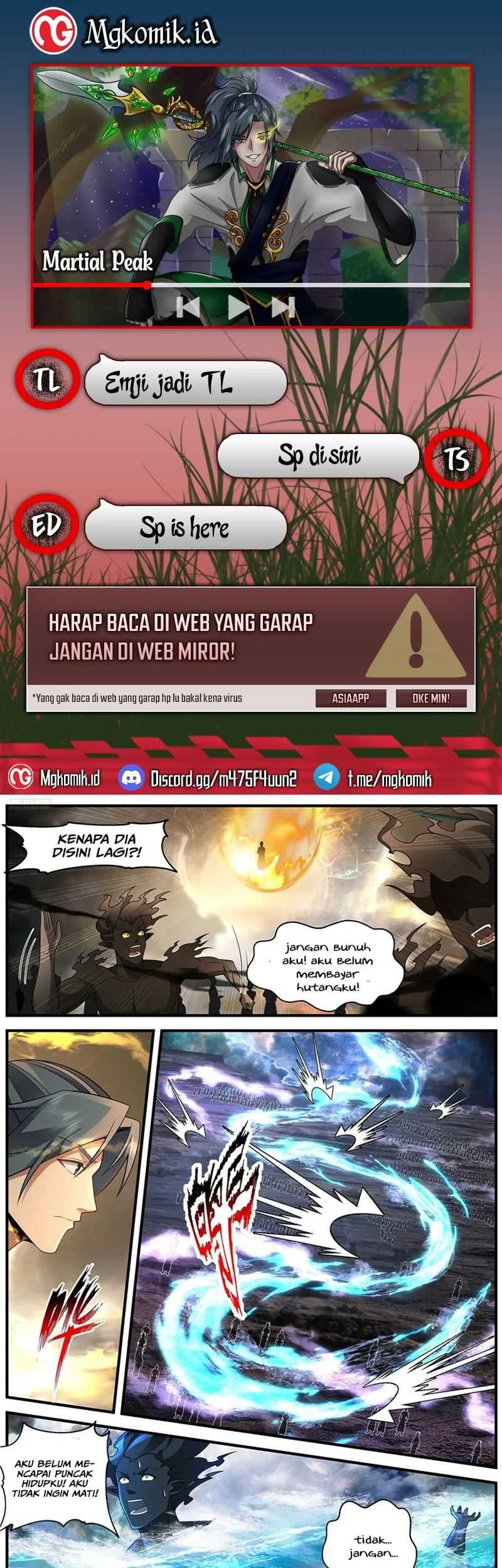 Komik Martial Peak Part 2 - Chapter 3638