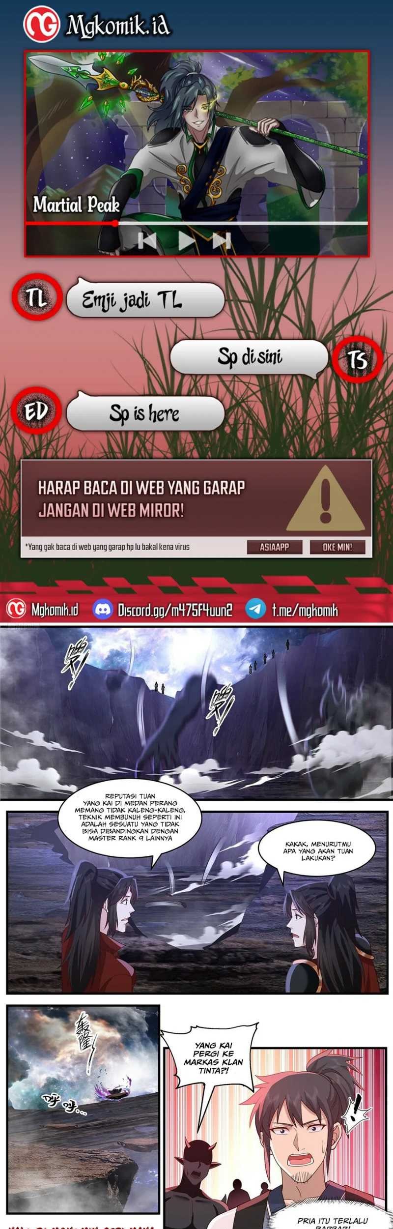 Komik Martial Peak Part 2 - Chapter 3636