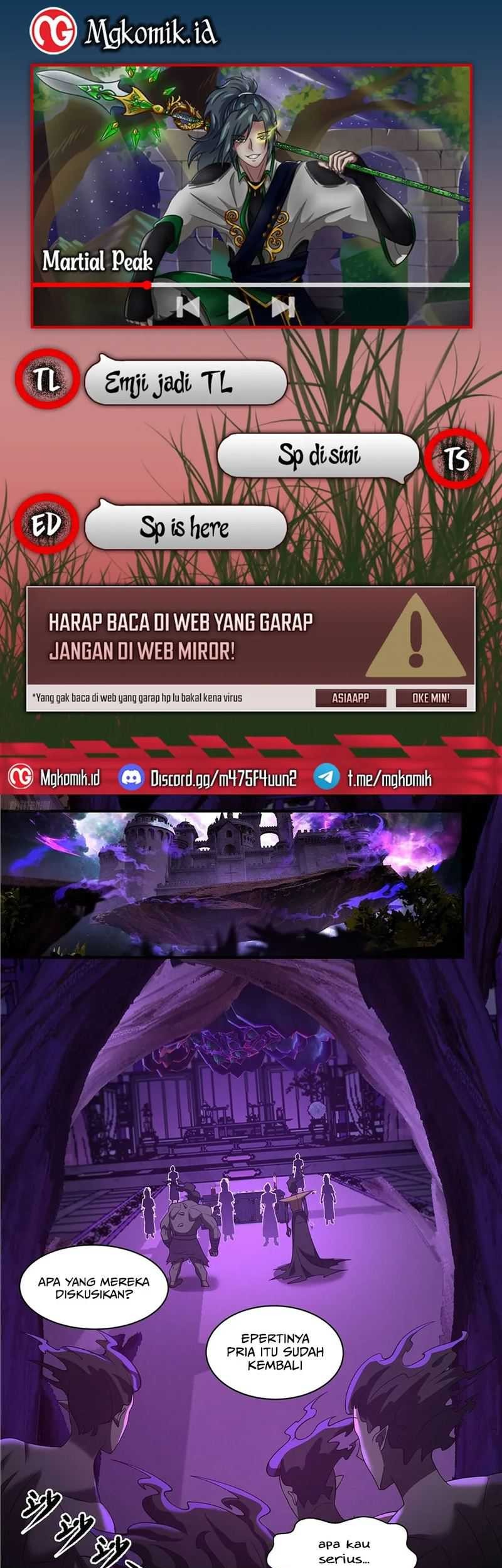 Komik Martial Peak Part 2 - Chapter 3635