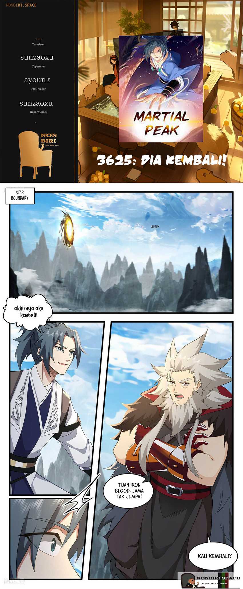 Komik Martial Peak Part 2 - Chapter 3625
