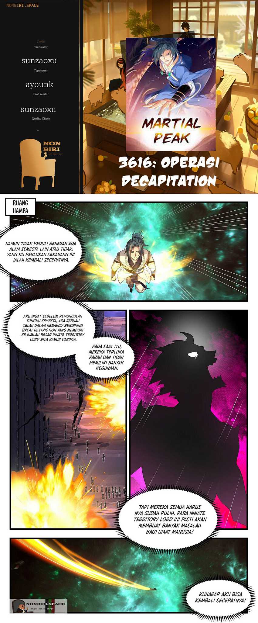 Komik Martial Peak Part 2 - Chapter 3616