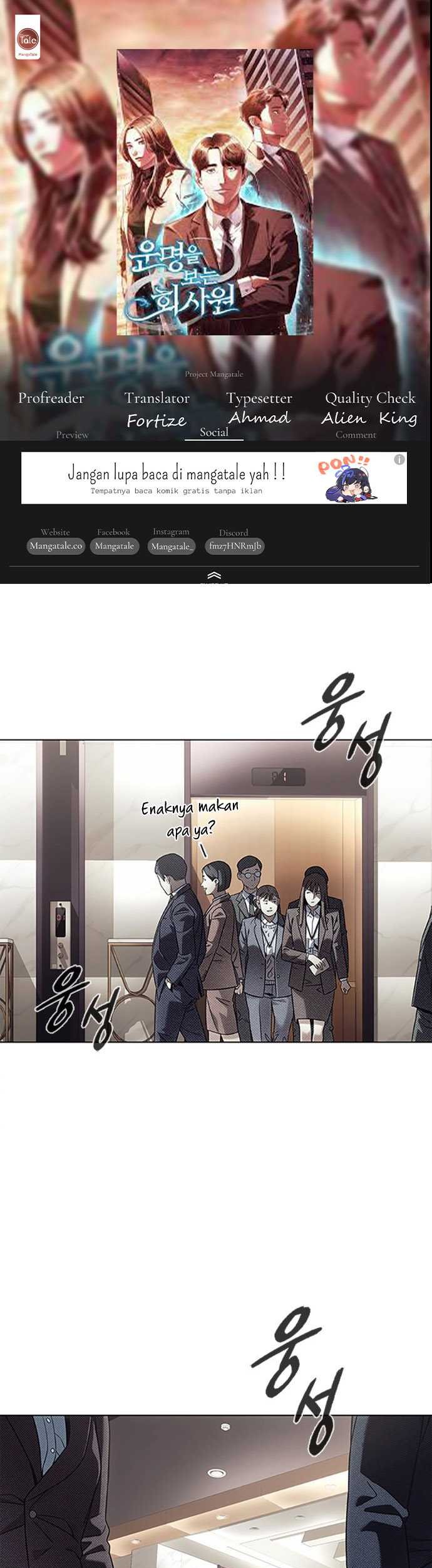Komik Office Worker Who Sees Fate - Chapter 37