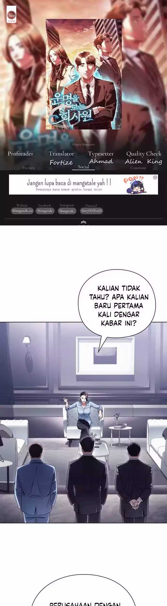Komik Office Worker Who Sees Fate - Chapter 35