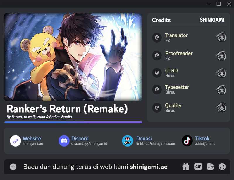 Komik Ranker’s Return (Remake) - Chapter 160