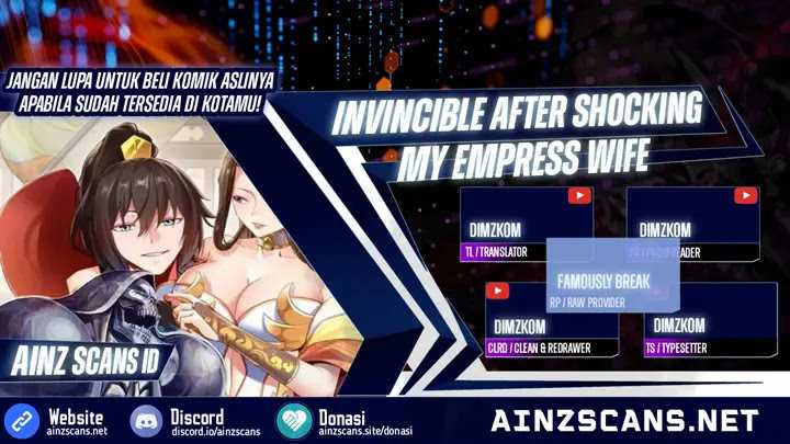 Komik Invincible After Shocking My Empress Wife - Chapter 20
