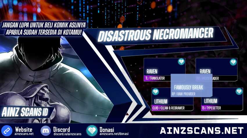 Komik Disastrous Necromancer - Chapter 92