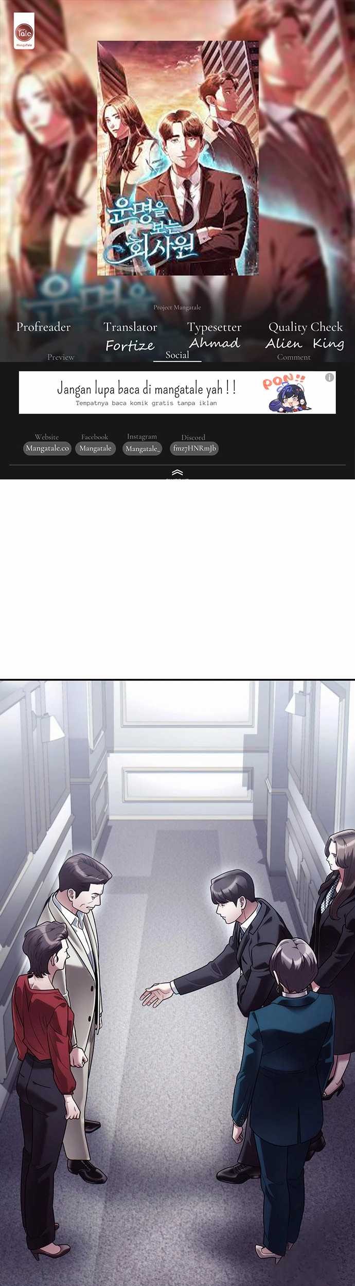 Komik Office Worker Who Sees Fate - Chapter 84