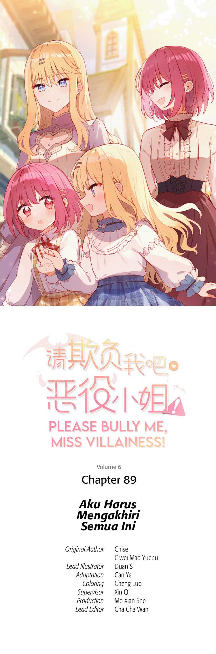 Baca Manhua Please Bully Me, Miss Villainess! Chapter 89 Gambar 2