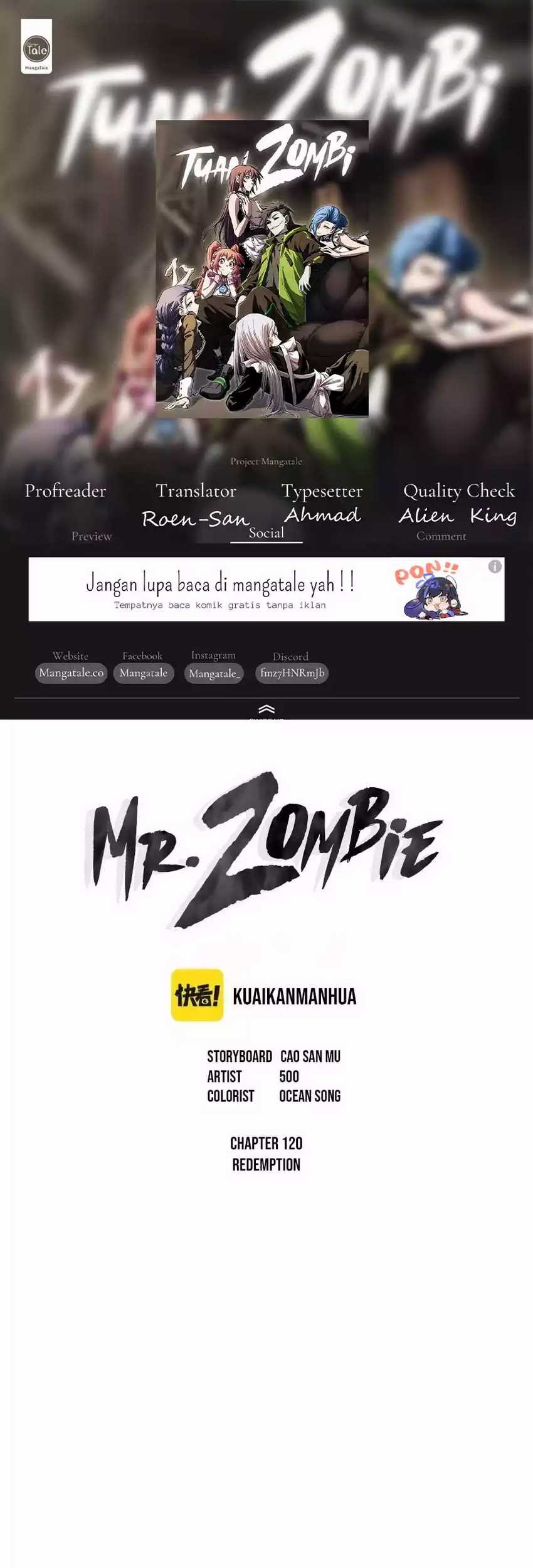 Komik Mr. Zombie - Chapter 120
