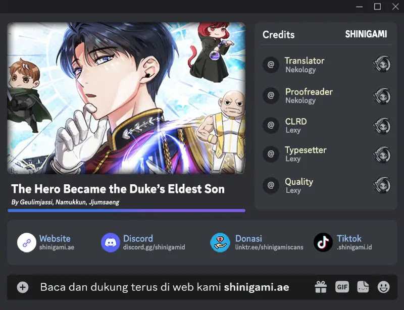 Komik The Hero Became The Duke’s Eldest Son - Chapter 21