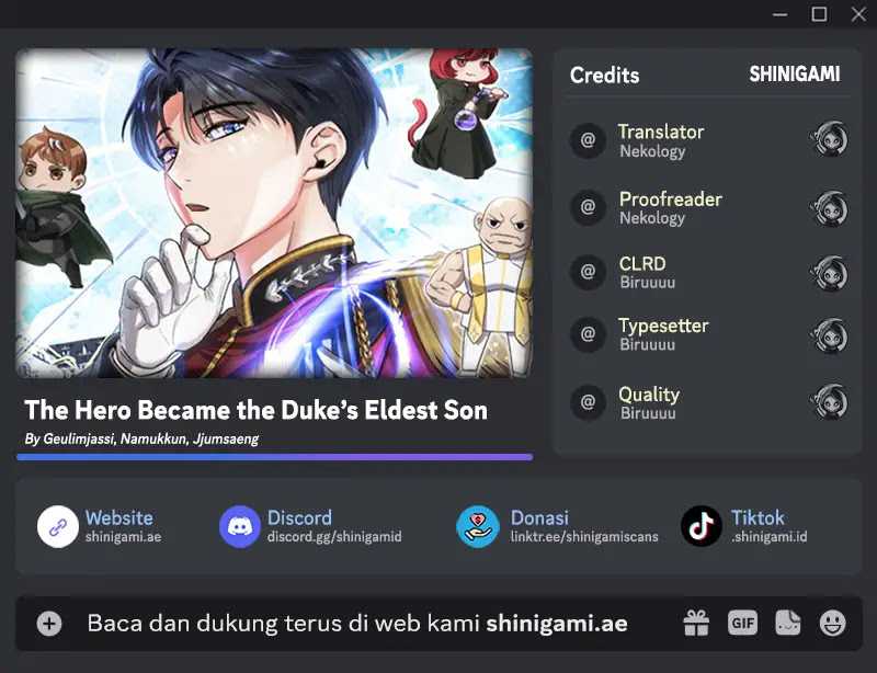 Komik The Hero Became The Duke’s Eldest Son - Chapter 19