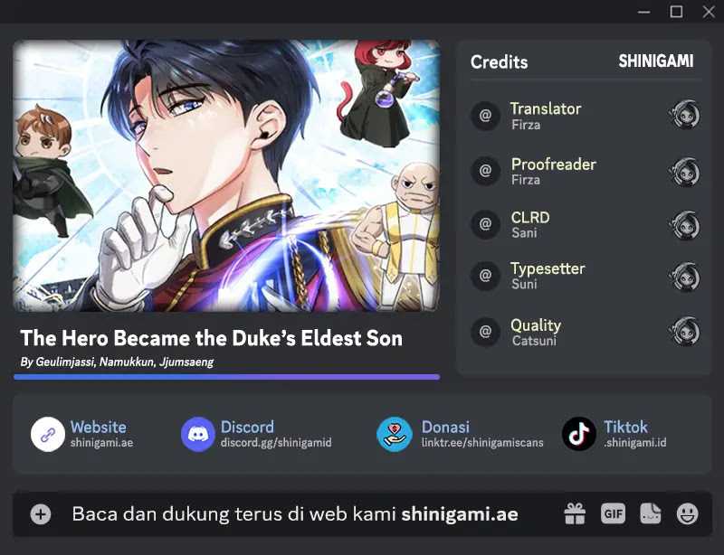 Komik The Hero Became The Duke’s Eldest Son - Chapter 16