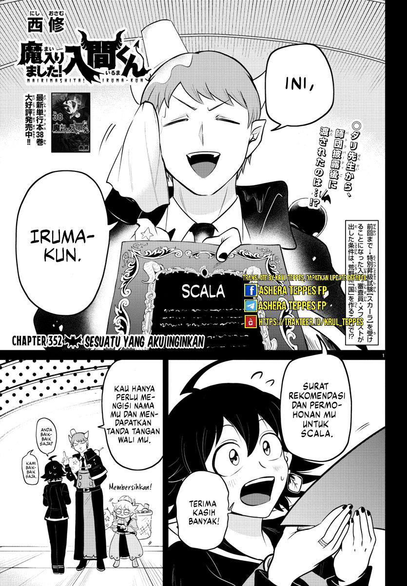 Baca Manga Mairimashita! Iruma-kun Chapter 352 Gambar 2