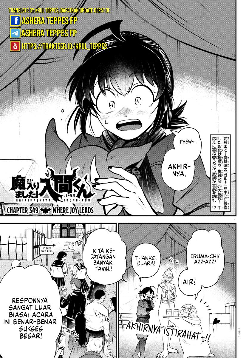 Baca Manga Mairimashita! Iruma-kun Chapter 349 Gambar 2