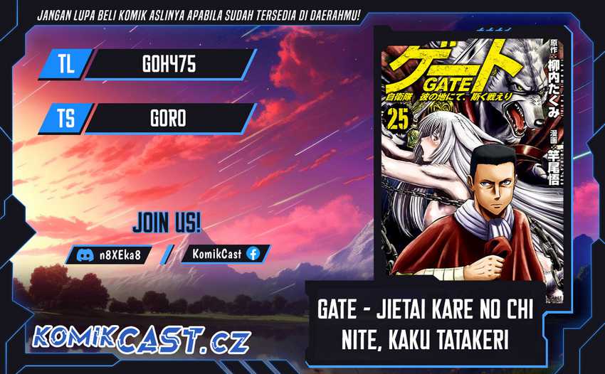 Komik Gate – Jietai Kare no Chi nite Kaku Tatakeri - Chapter 133