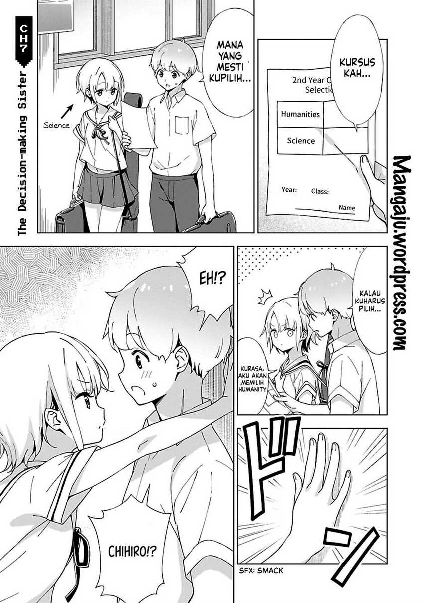 Baca Manga Onee-chan wa Game o Suruto Hito ga Kawaru Onee-chan Chapter 07 Gambar 2