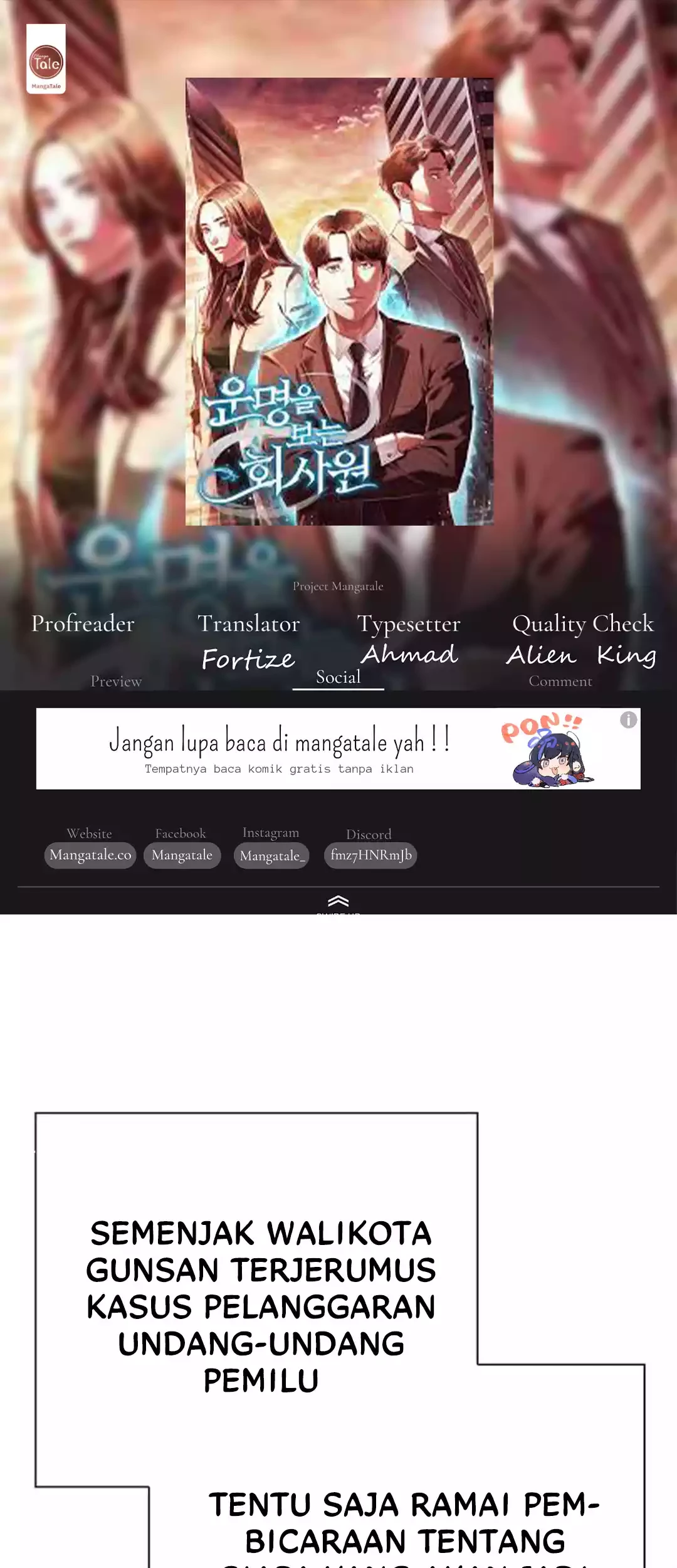Komik Office Worker Who Sees Fate - Chapter 88