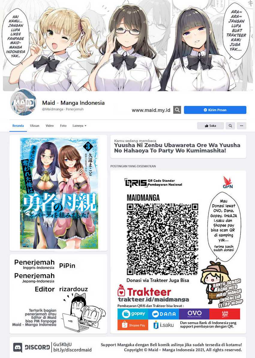 Baca Manga Yuusha ni Zenbu Ubawareta Ore wa Yuusha no Hahaoya to Party wo Kumimashita! Chapter 15 Gambar 2
