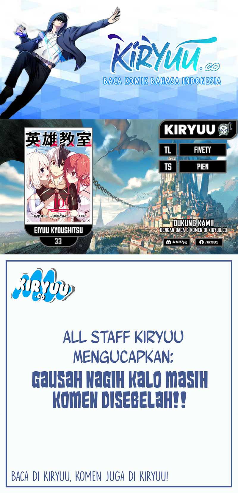 Komik Eiyuu Kyoushitsu - Chapter 33