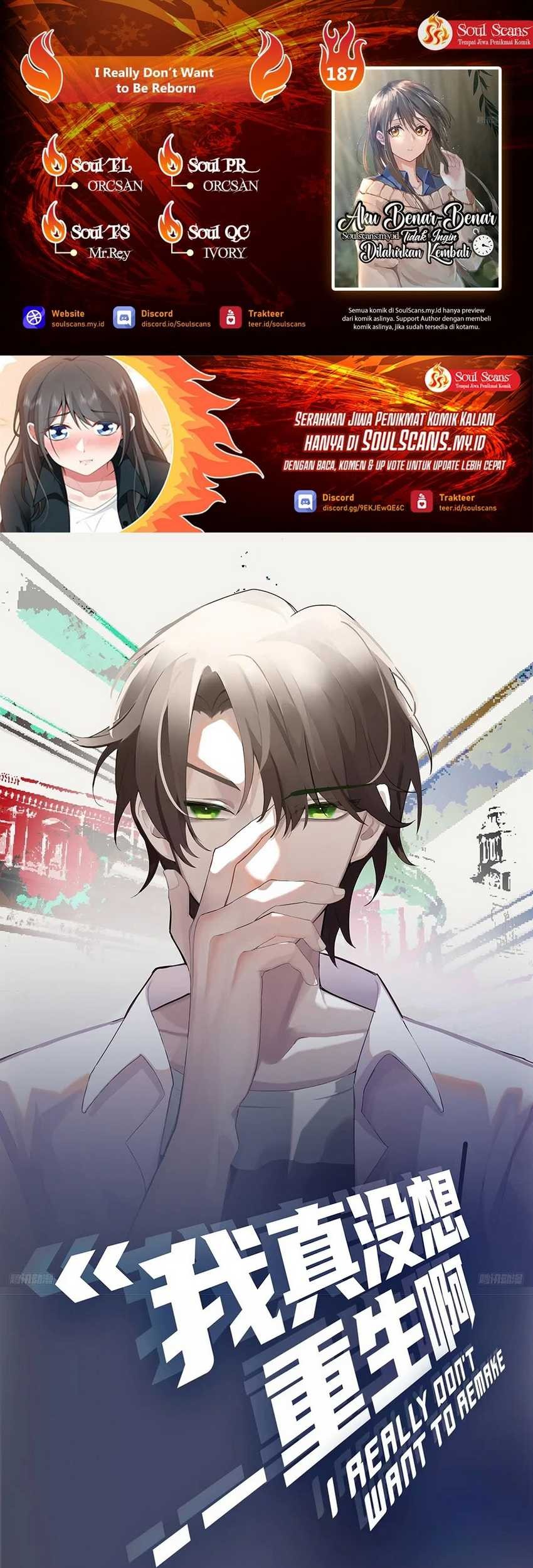 Komik I Really Don’t Want to Be Reborn - Chapter 187
