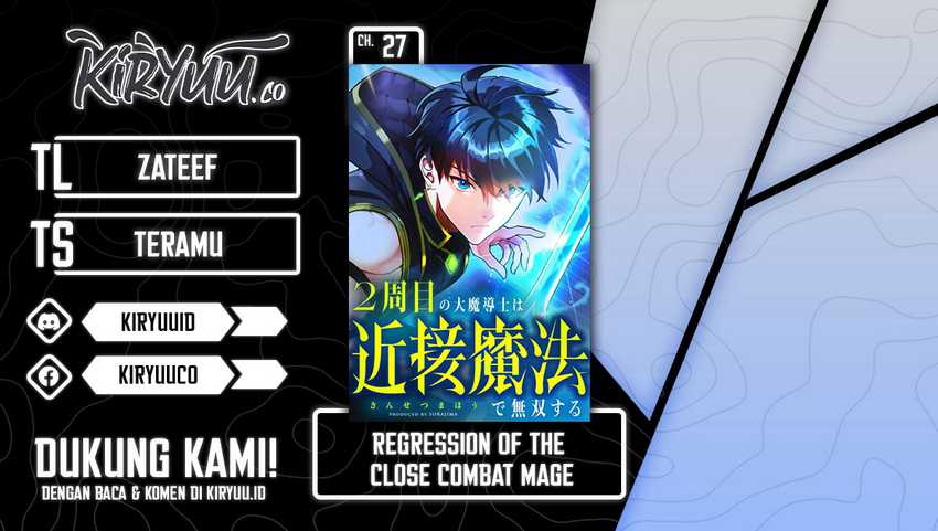 Komik Regression of the Close Combat Mage - Chapter 27