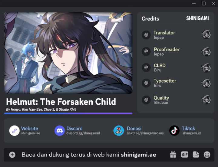 Komik Helmut: The Forsaken Child - Chapter 81