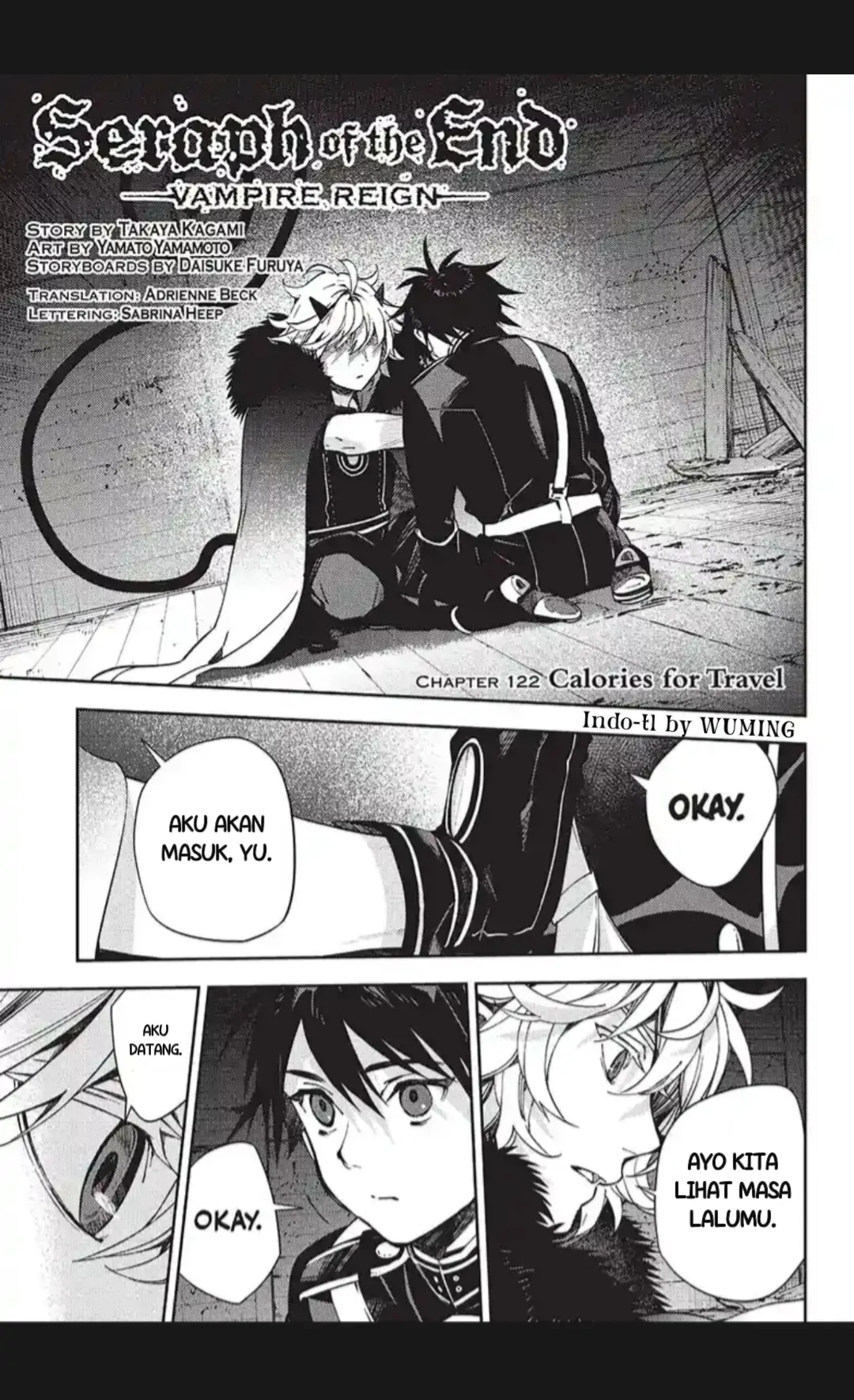 Komik Owari no Seraph - Chapter 122