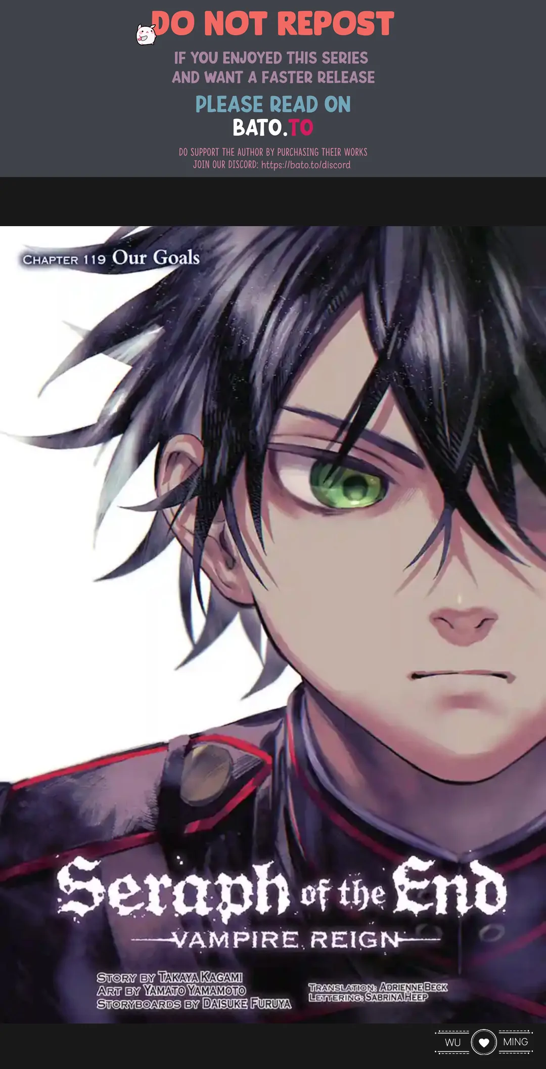 Komik Owari no Seraph - Chapter 119