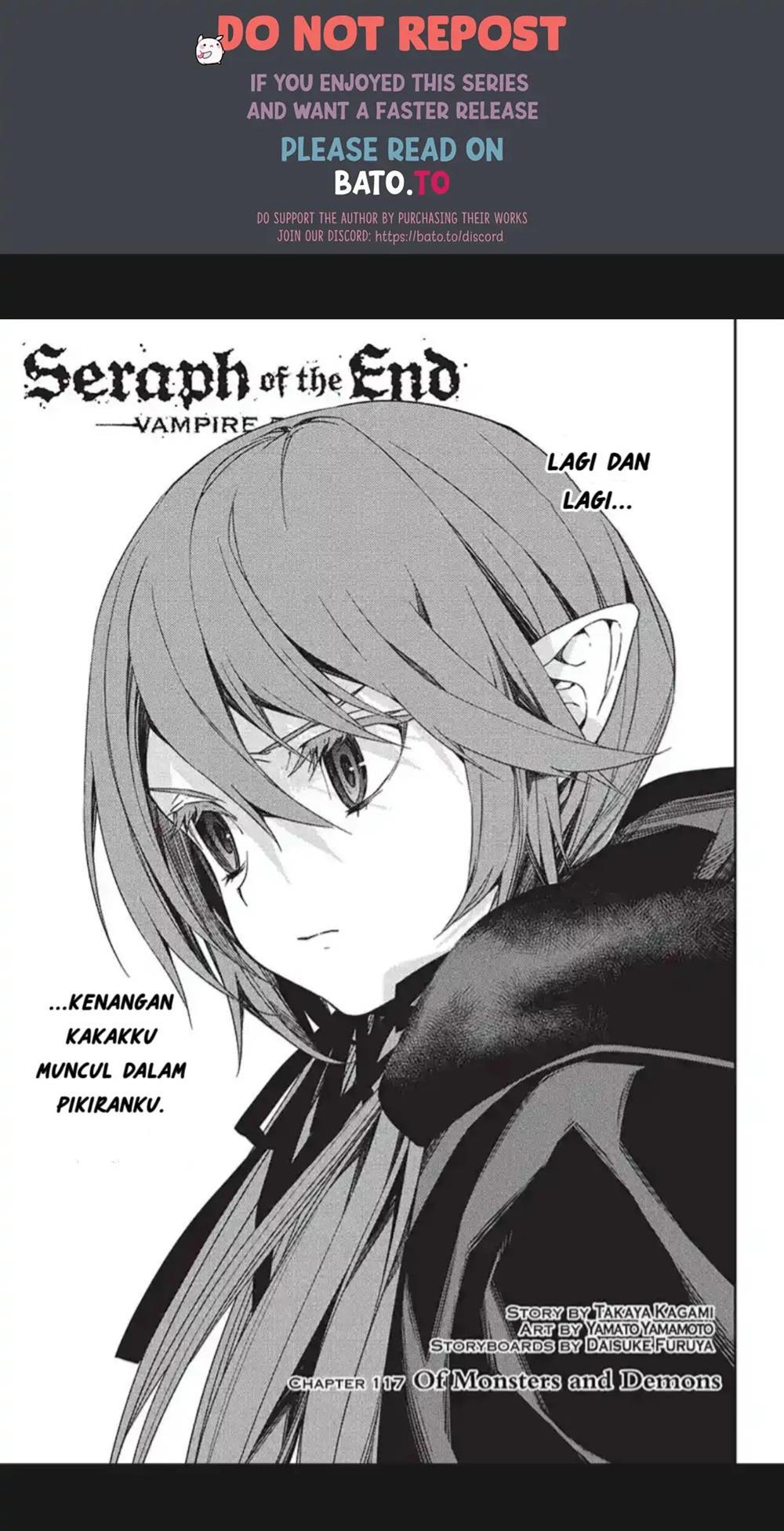 Komik Owari no Seraph - Chapter 117