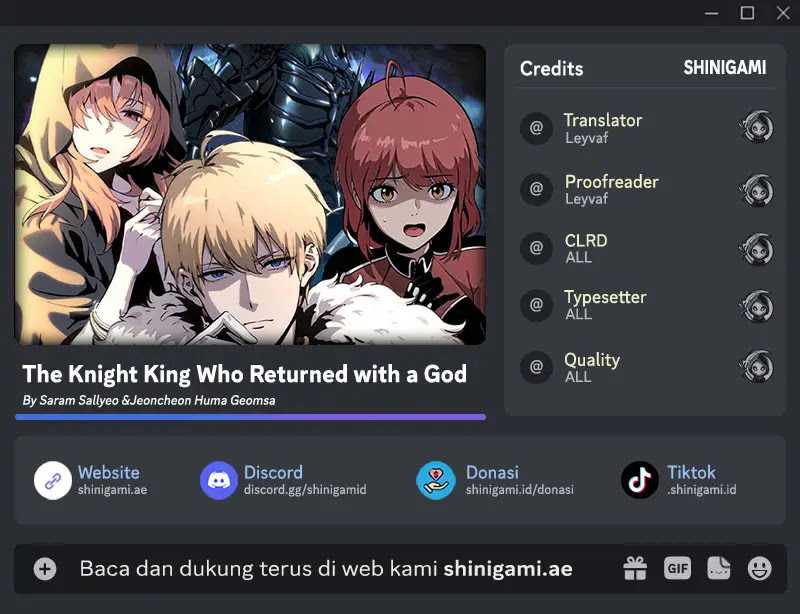 Komik The Knight King Who Returned with a God - Chapter 74